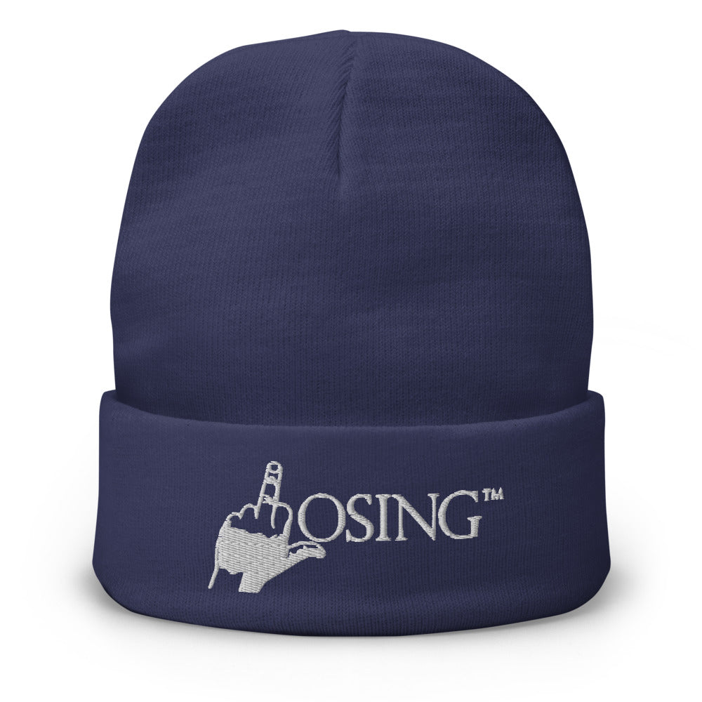 Embroidered Beanie
