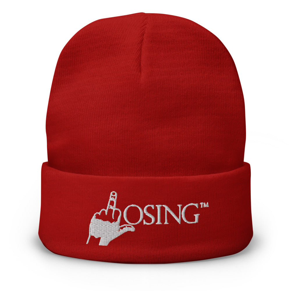 Embroidered Beanie