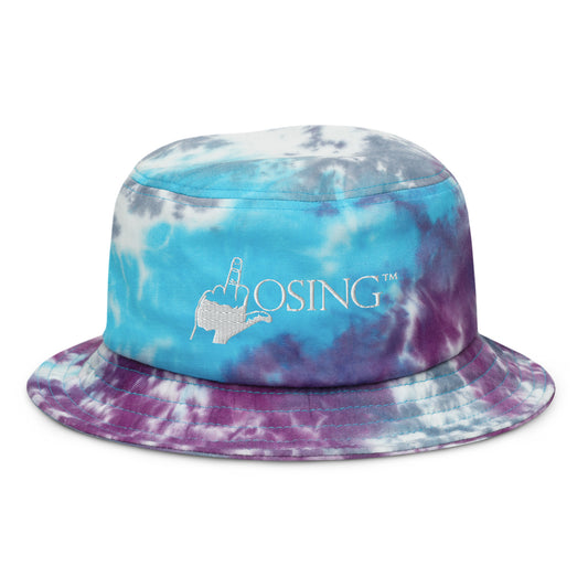 Fcklosing Tie-dye bucket hat