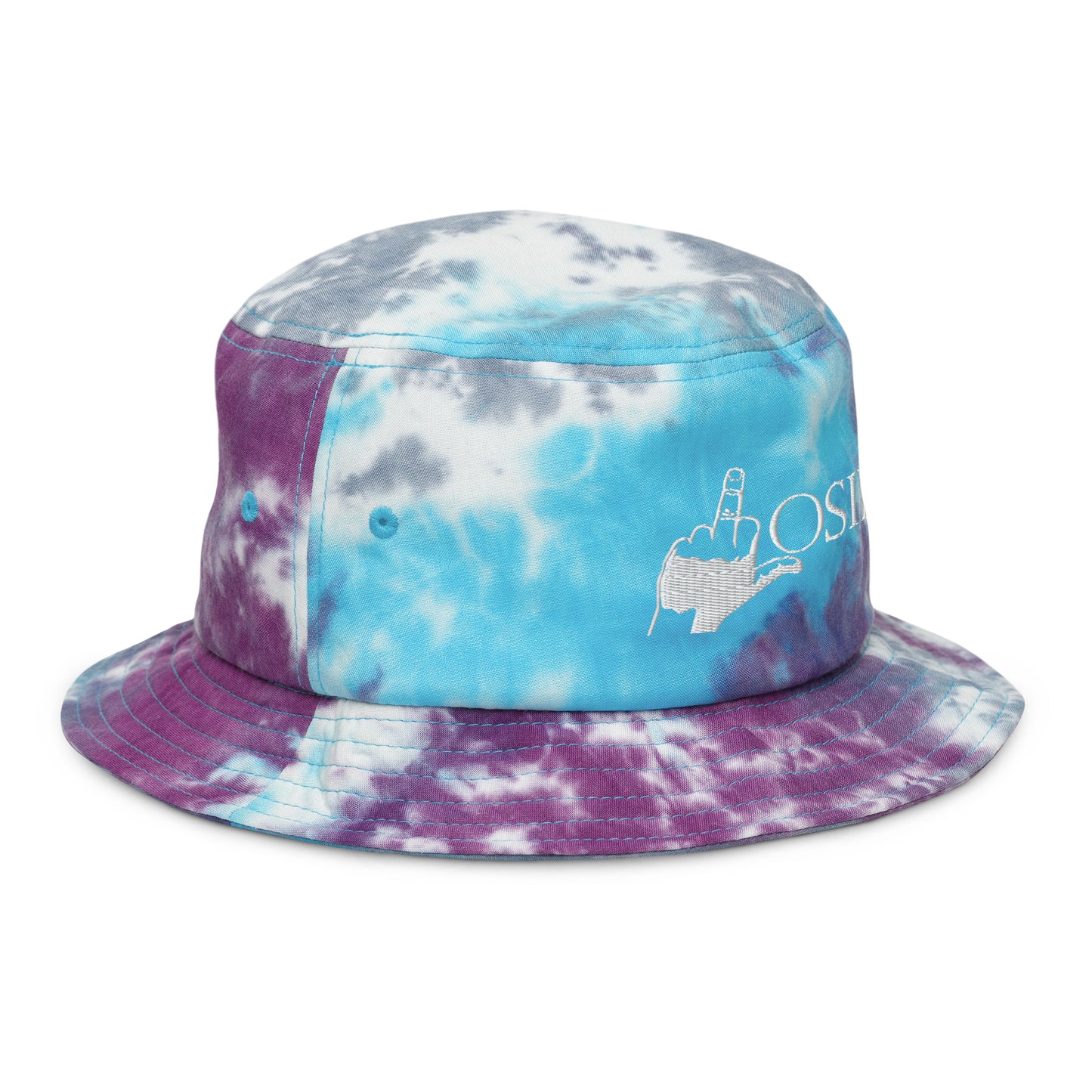 Fcklosing Tie-dye bucket hat